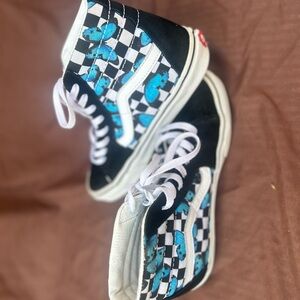 Vans Blue Butterfly SK8-Hi Sneakers